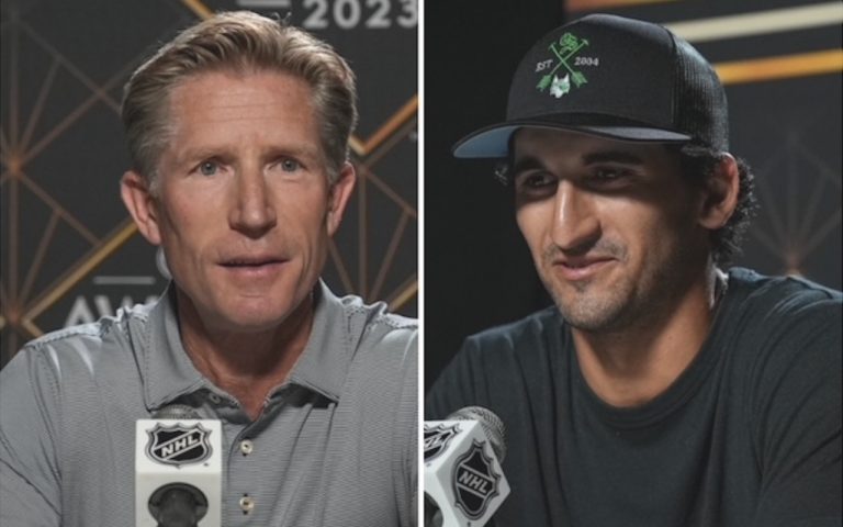Read more about the article Kraken’s Hakstol And Beniers Talk Ahead Of Awards