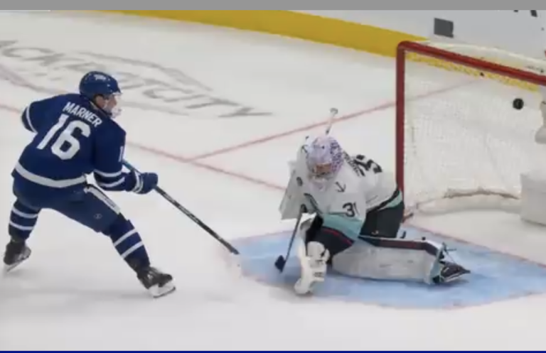Read more about the article Maple Leafs Beat Kraken In A Shoot-Out 4-3