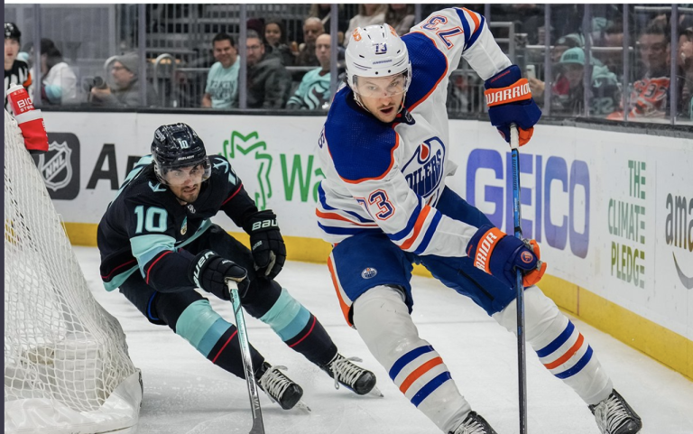 Read more about the article Oilers Shut Down Kraken – Edmonton Beats Seattle 2-1