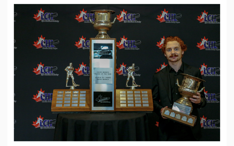 Read more about the article Kraken Prospect Firkus Wins CHL Player Of The Year Honors